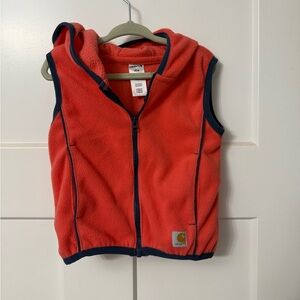 Carhartt zip up vest